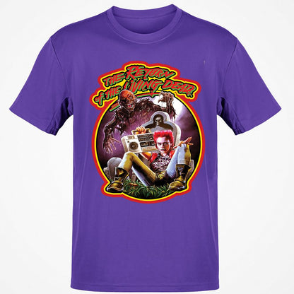 Classic Unisex T-Shirt - 5HAKPKVU - Purple - 9