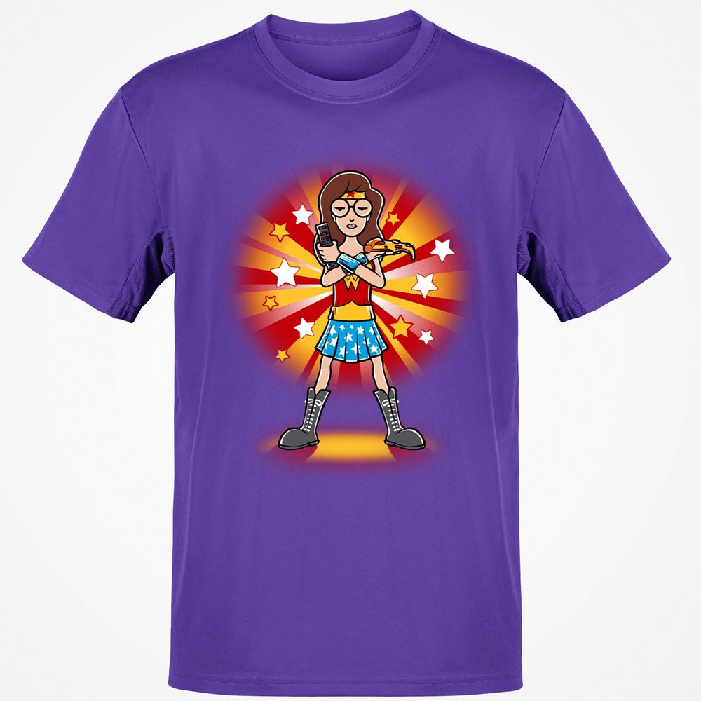 Classic Unisex T-Shirt - QT7U65LF - Purple - 9