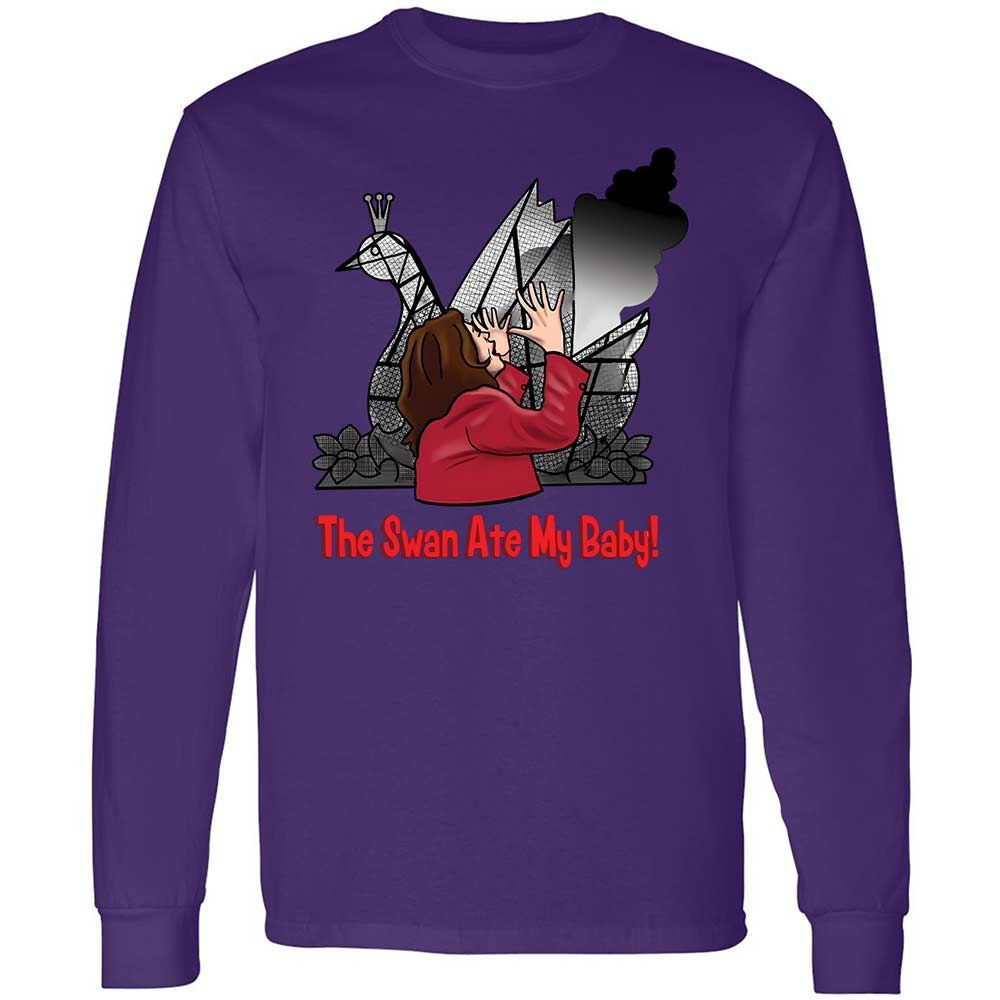 The Swan Ate My Baby - Purple - 9