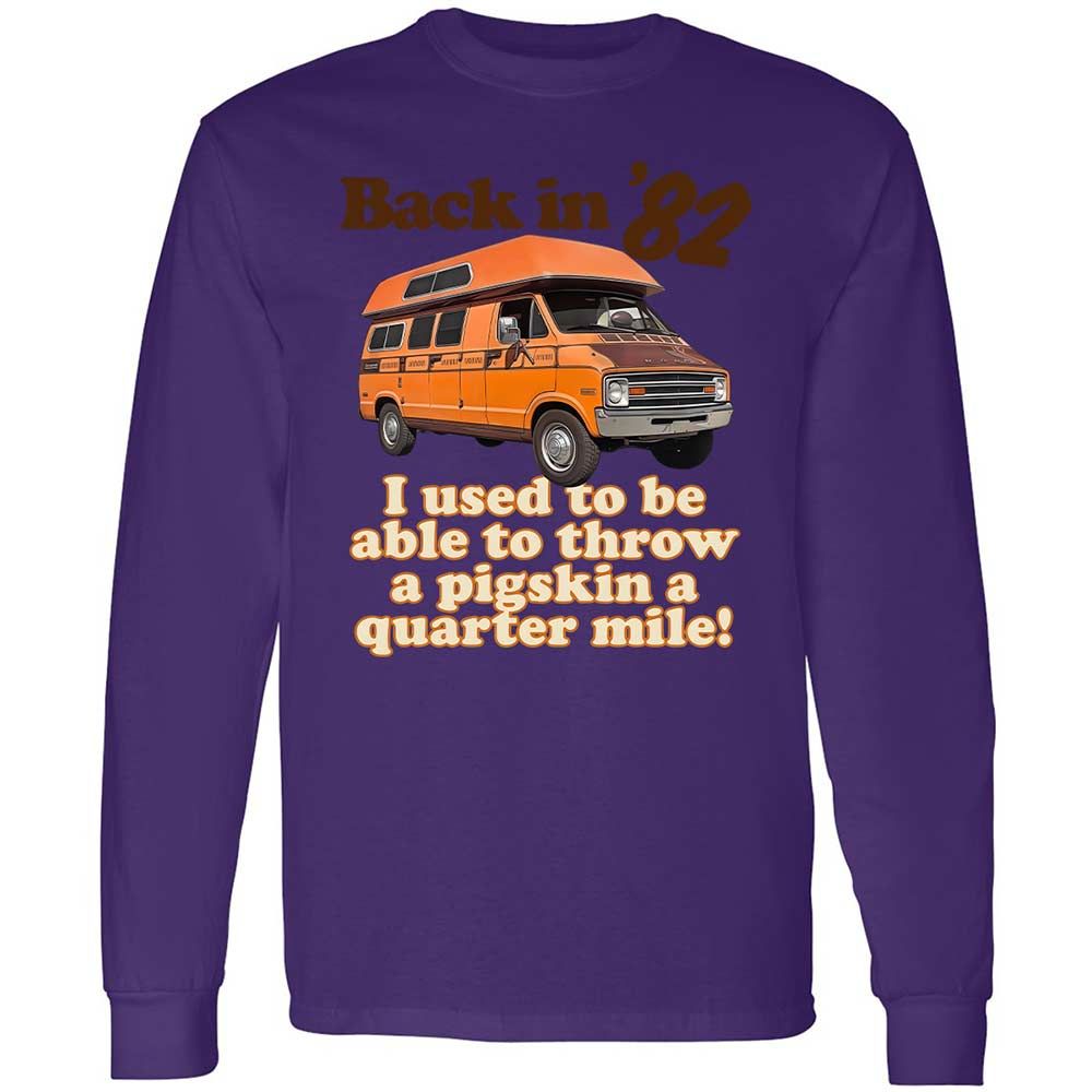 Long Sleeve T-Shirt - HDJG35UD - Purple - 9