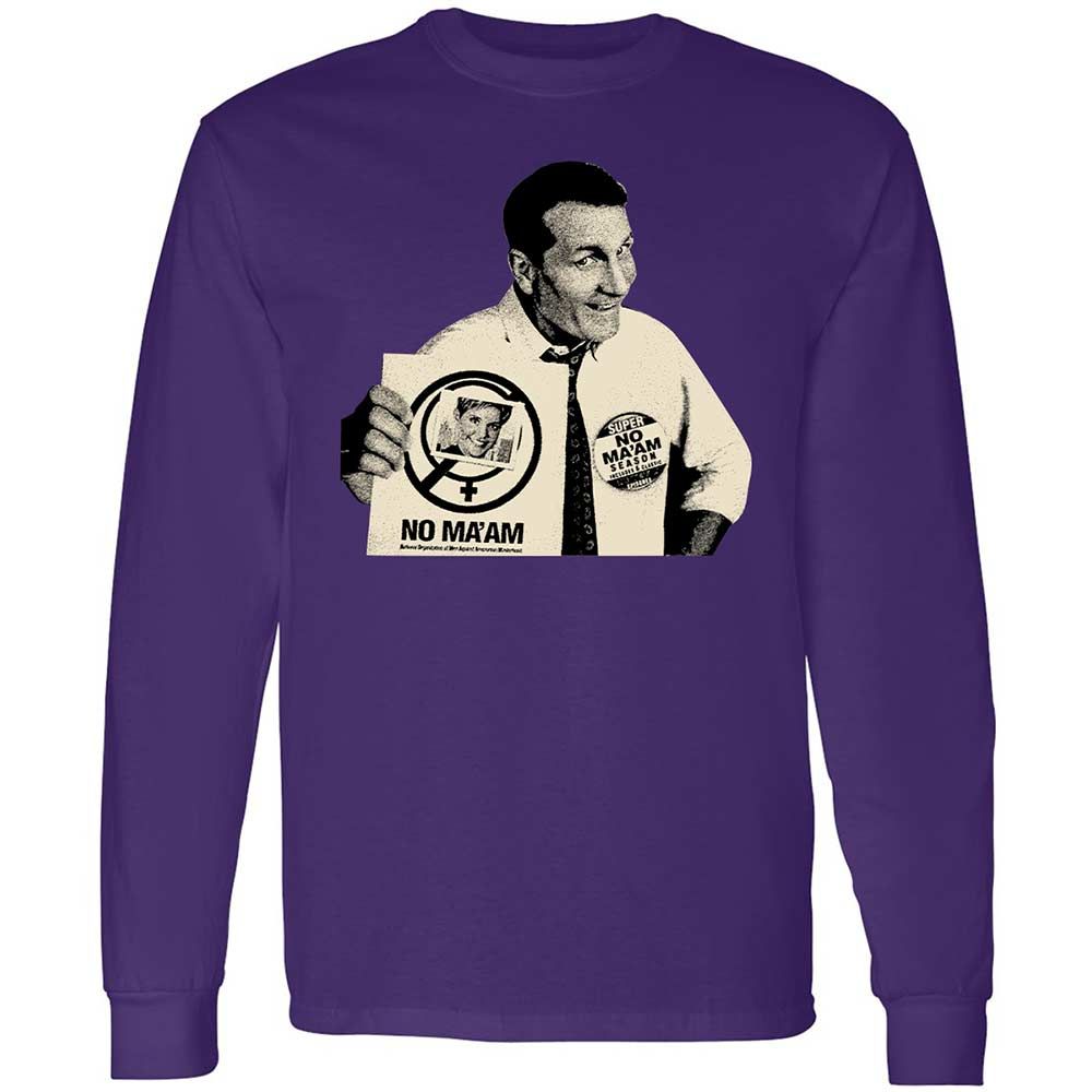 Long Sleeve T-Shirt - 7HMZUE7C - Purple - 9
