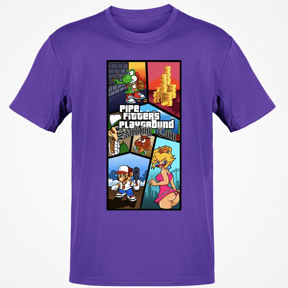 Classic Unisex T-Shirt - L6X9HBHF - Purple - 9