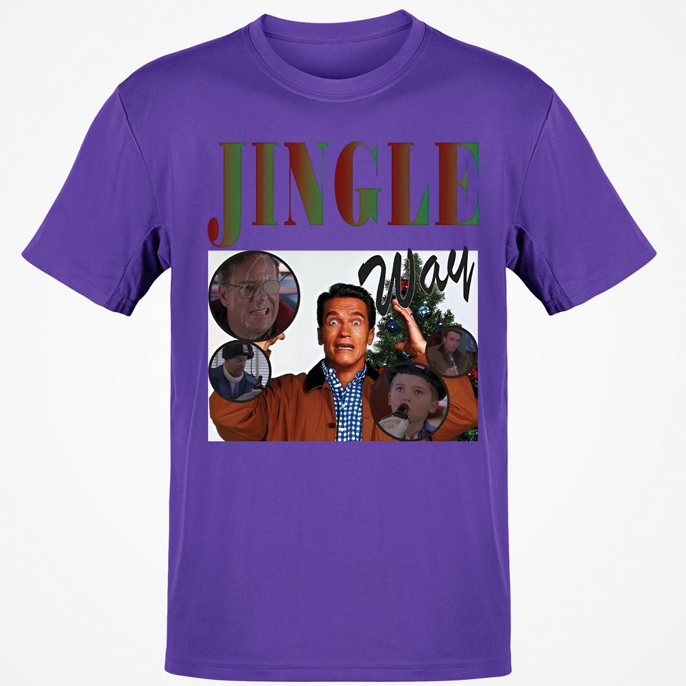 Classic Unisex T-Shirt - T5VL7UJR - Purple - 9