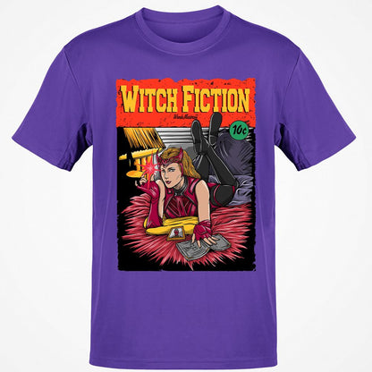 Classic Unisex T-Shirt - EQJFU1C6 - Purple - 9