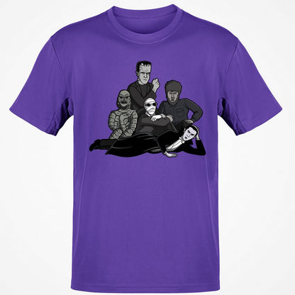 Classic Unisex T-Shirt - QHUAWHGV - Purple - 9