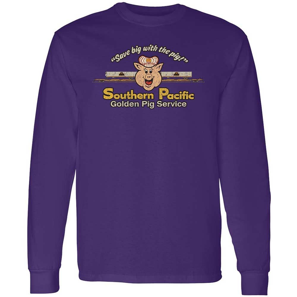 Long Sleeve T-Shirt - M9C5RFR1 - Purple - 9