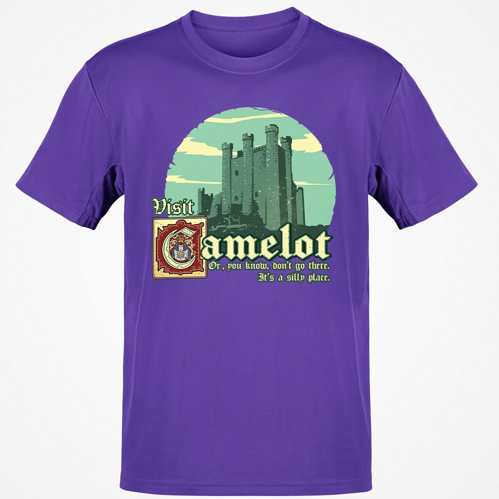 Classic Unisex T-Shirt - QT4TKWXG - Purple - 9