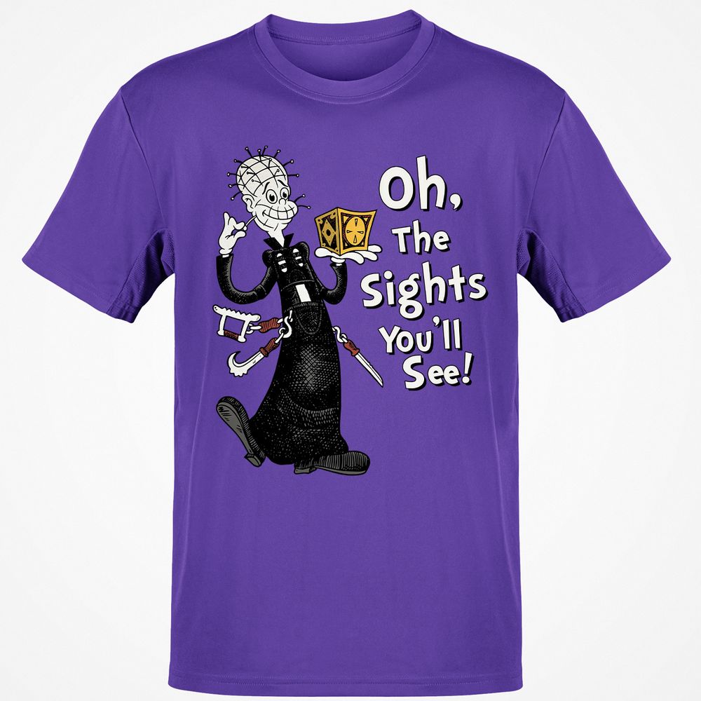 Classic Unisex T-Shirt - ZJD75F9X - Purple - 9