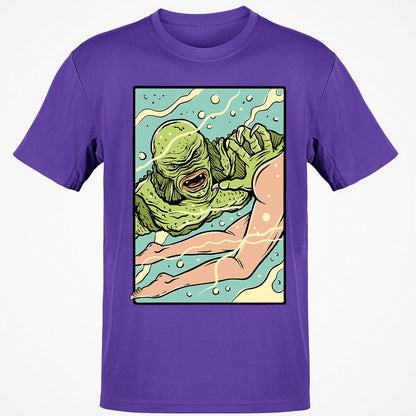 Classic Unisex T-Shirt - NHP13EVB - Purple - 9