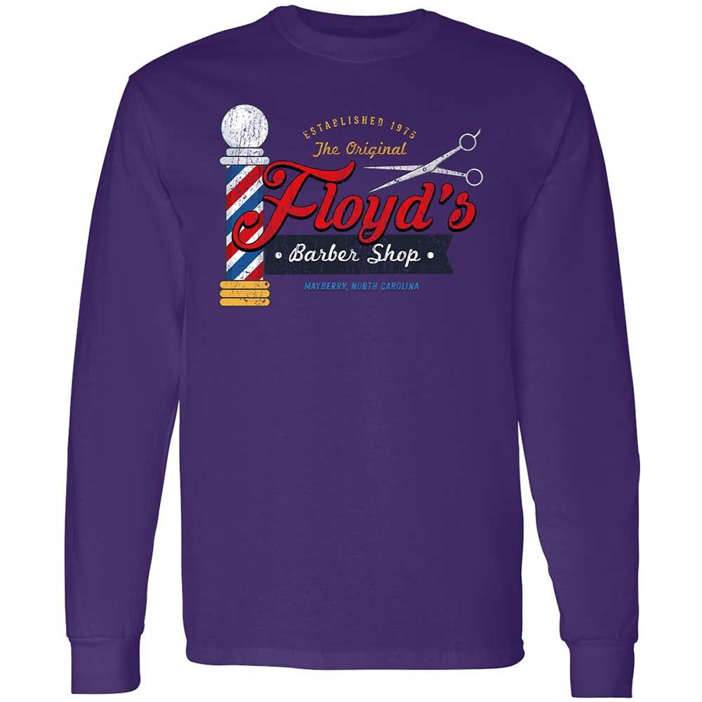 Long Sleeve T-Shirt - YNCVLKEH - Purple - 9