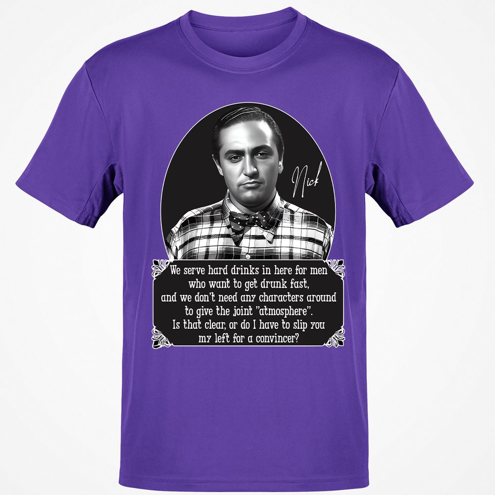 Classic Unisex T-Shirt - 3PJQ7JLE - Purple - 9