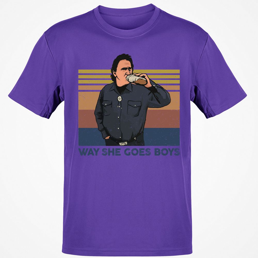 Classic Unisex T-Shirt - ZAH11RNM - Purple - 9
