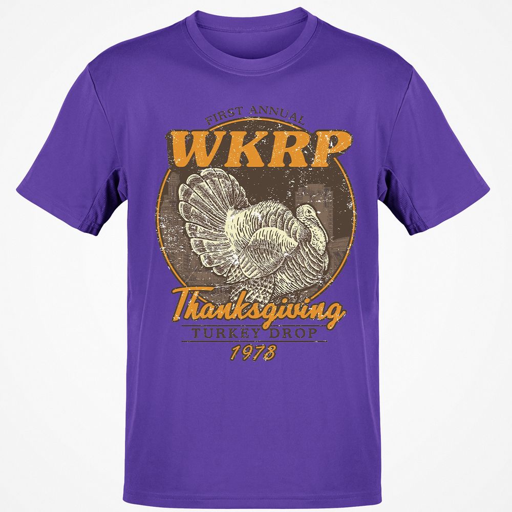 WKRP Turkey Drop - Purple - 9