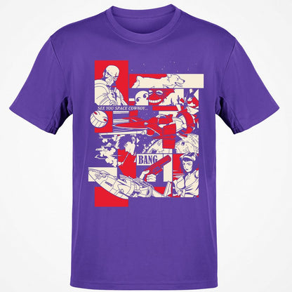 Classic Unisex T-Shirt - UUE6HPYK - Purple - 9