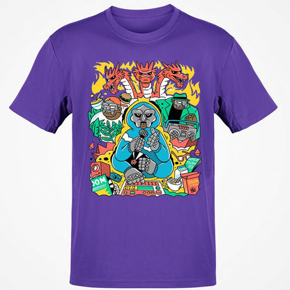 Classic Unisex T-Shirt - XF5KSGH7 - Purple - 9