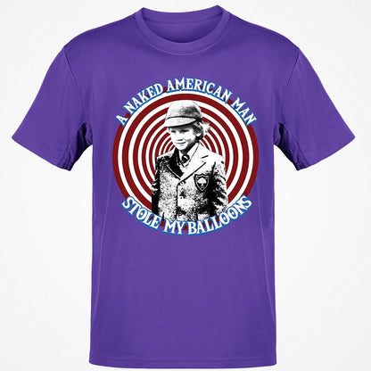 Classic Unisex T-Shirt - Q6Y72JDW - Purple - 9