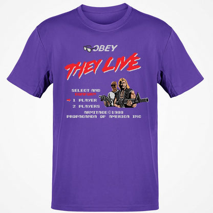 Classic Unisex T-Shirt - W2E4RKKD - Purple - 9