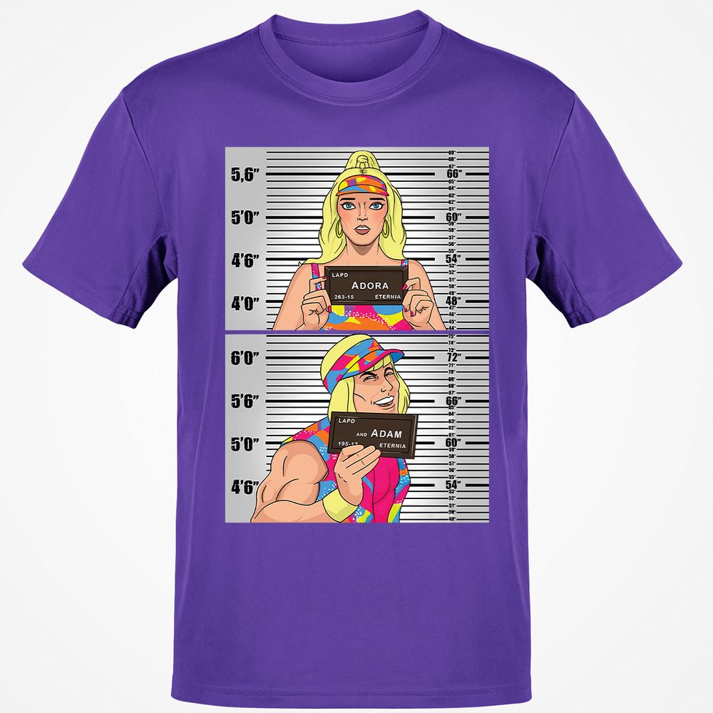 Classic Unisex T-Shirt - Y9FVXNWZ - Purple - 9