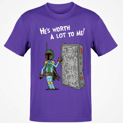 Classic Unisex T-Shirt - YGMX4YEJ - Purple - 9