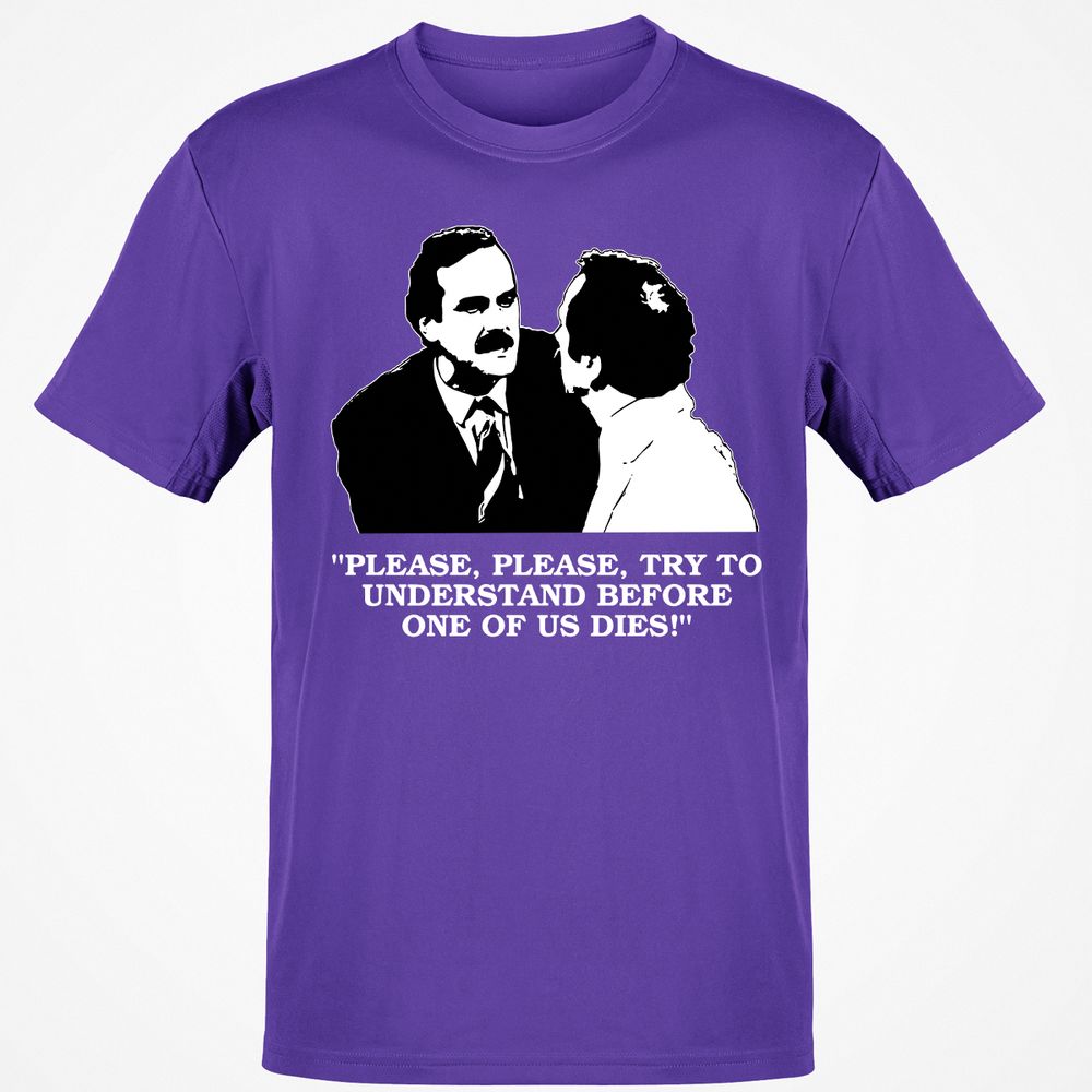 Classic Unisex T-Shirt - WQD7RE9J - Purple - 9