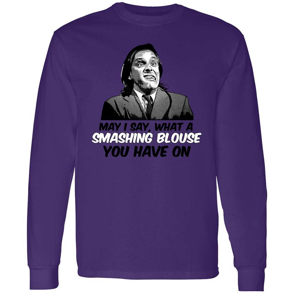 Long Sleeve T-Shirt - 7EPKHRWL - Purple - 9