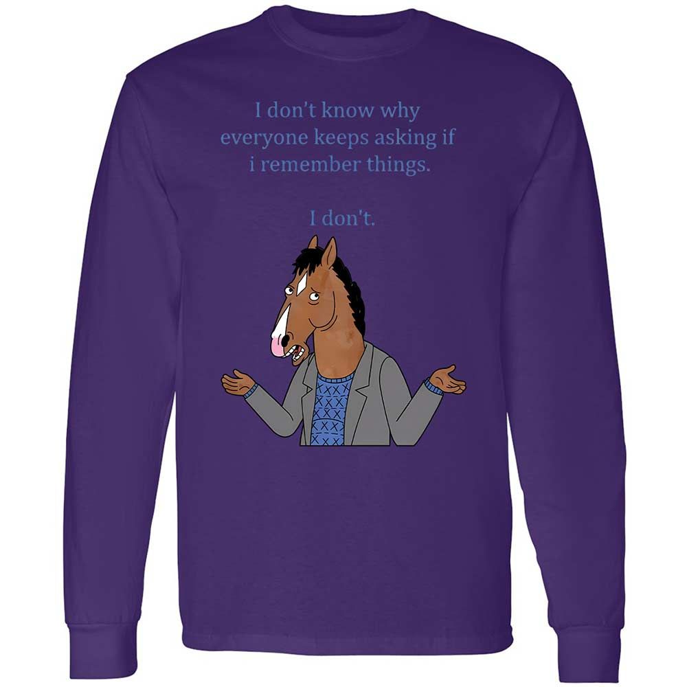Long Sleeve T-Shirt - MCT7BL5B - Purple - 9