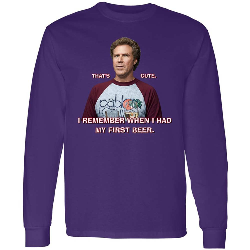 Long Sleeve T-Shirt - SJRBLKZ4 - Purple - 9