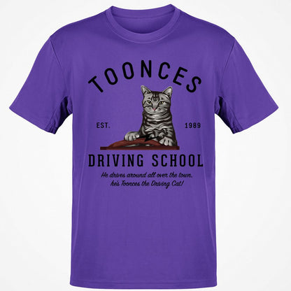 Funny Cat Driving School - Purple - 9