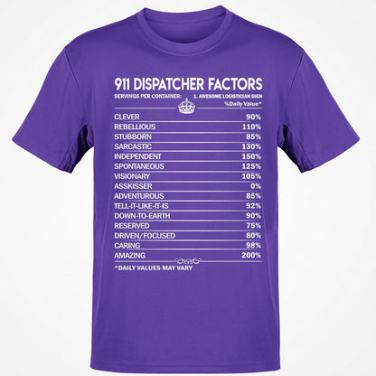 Classic Unisex T-Shirt - VQF7ZTCS - Purple - 9