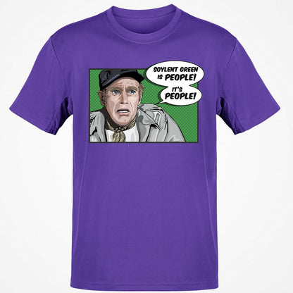 Classic Unisex T-Shirt - BQTQA8KD - Purple - 9