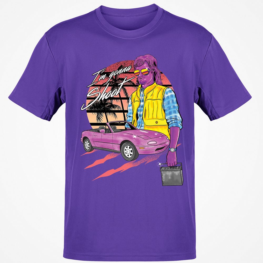 Classic Unisex T-Shirt - YVQ4SE29 - Purple - 9