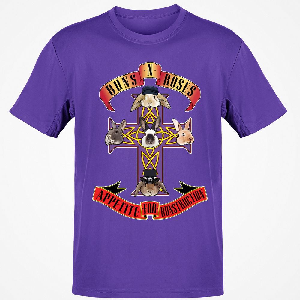 Buns and Roses - Purple - 9