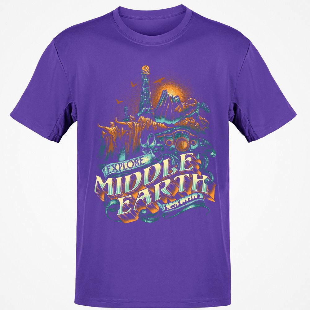 Classic Unisex T-Shirt - PMKBKJW8 - Purple - 9