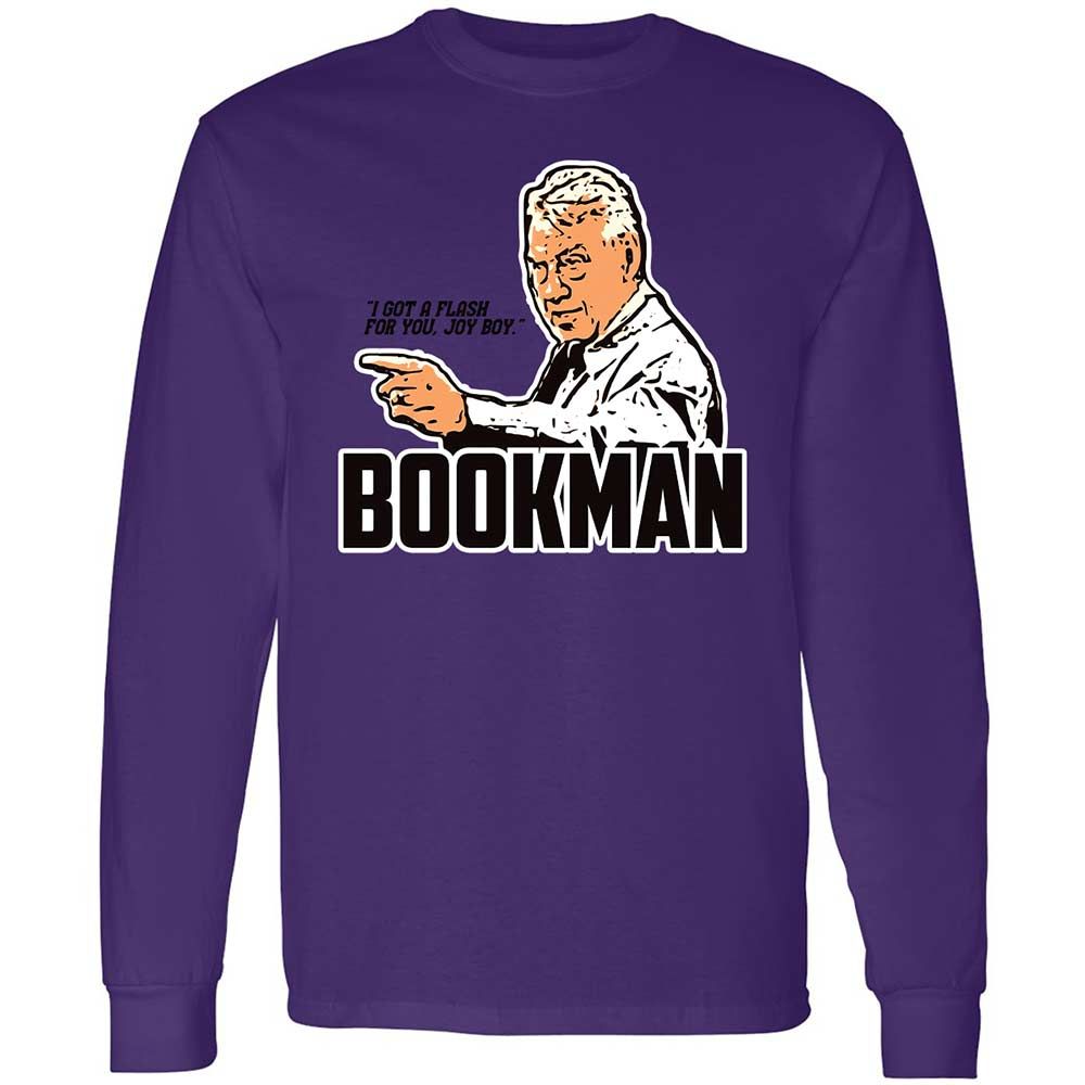 Long Sleeve T-Shirt - 1XLYZP9M - Purple - 9