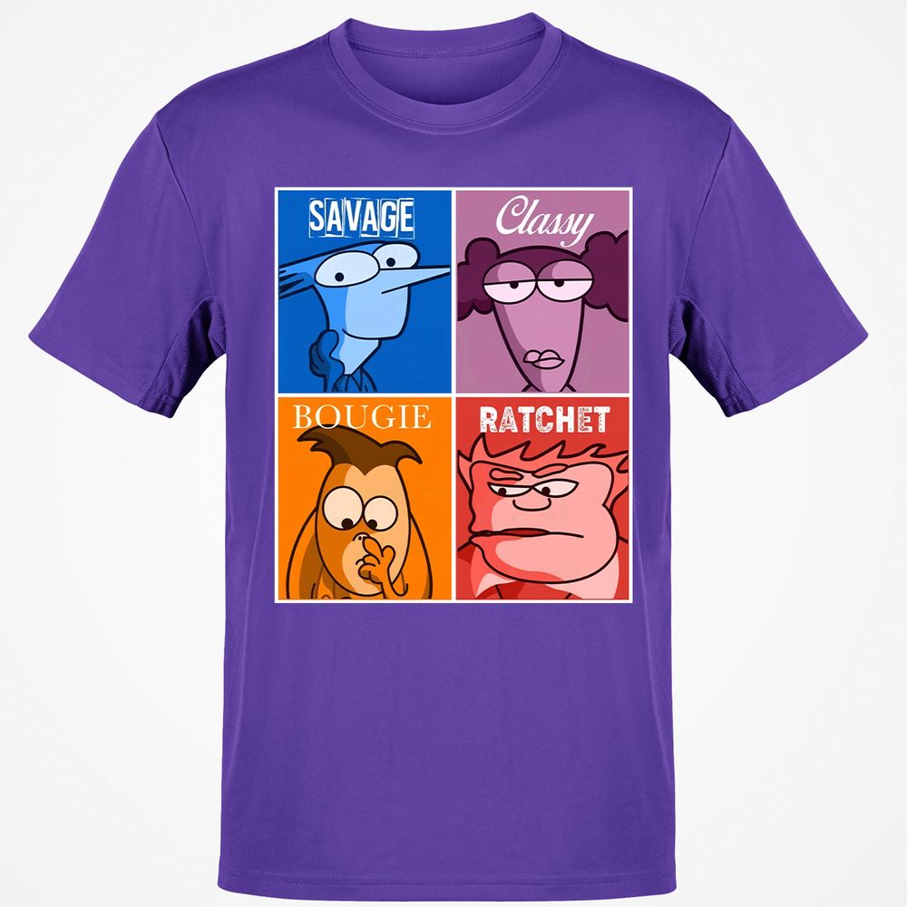 Classic Unisex T-Shirt - 69N15CW7 - Purple - 9