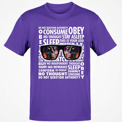 Classic Unisex T-Shirt - WYSEF5R8 - Purple - 9