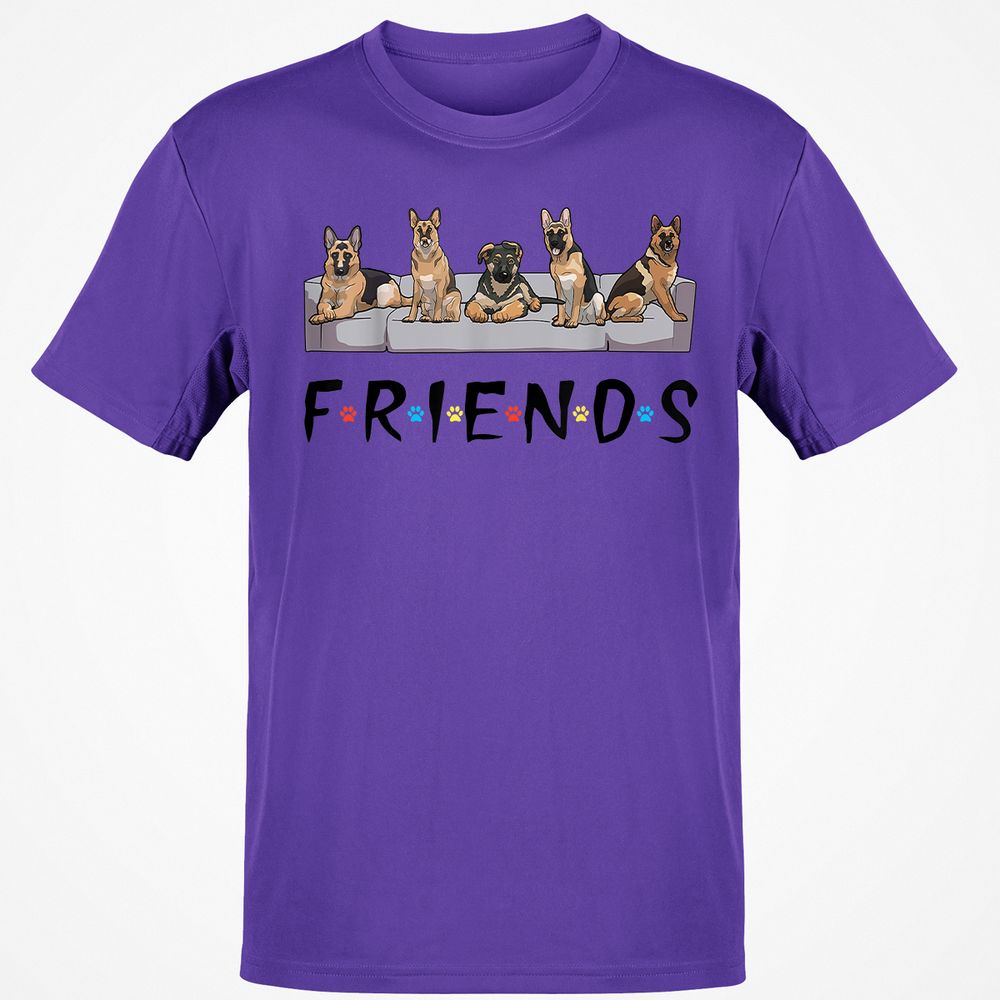Classic Unisex T-Shirt - YQT2882P - Purple - 9