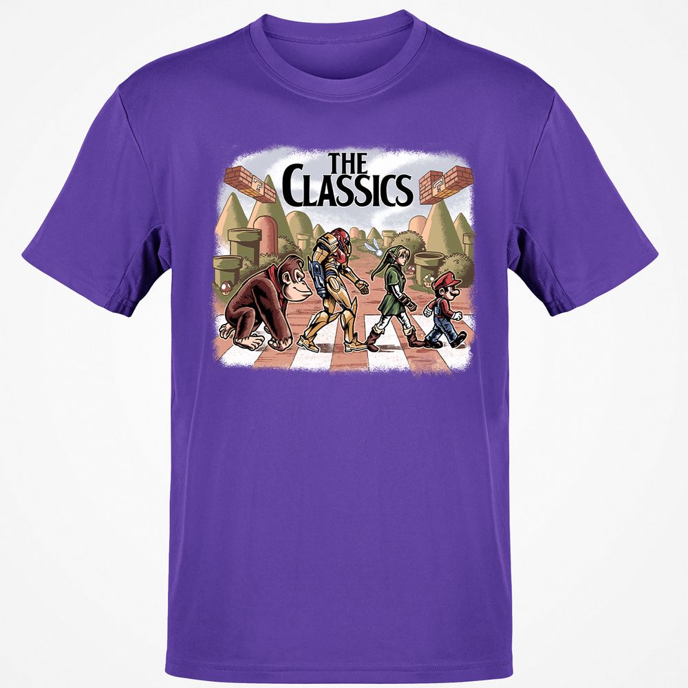 Classic Unisex T-Shirt - 5NL1ZA7N - Purple - 9
