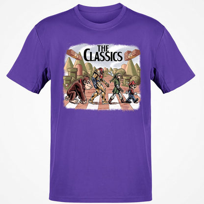 Classic Unisex T-Shirt - 5NL1ZA7N - Purple - 9