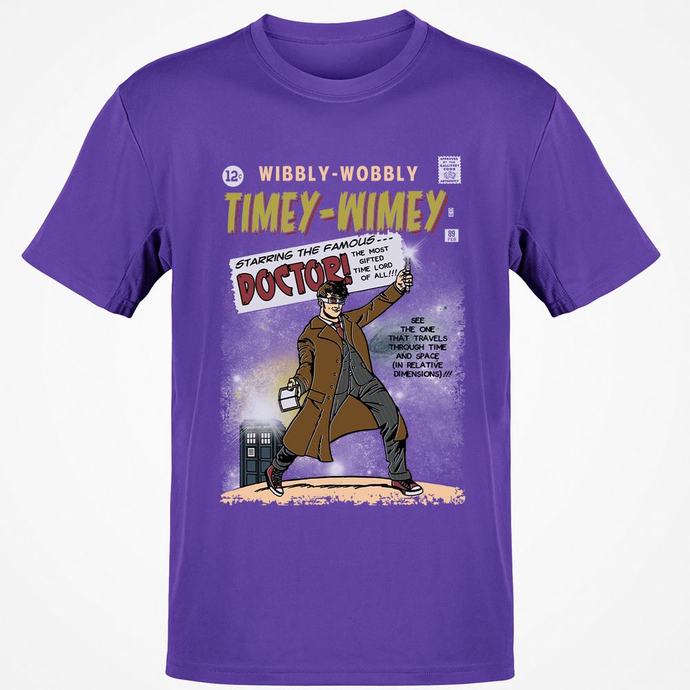 Classic Unisex T-Shirt - B751HWGG - Purple - 9