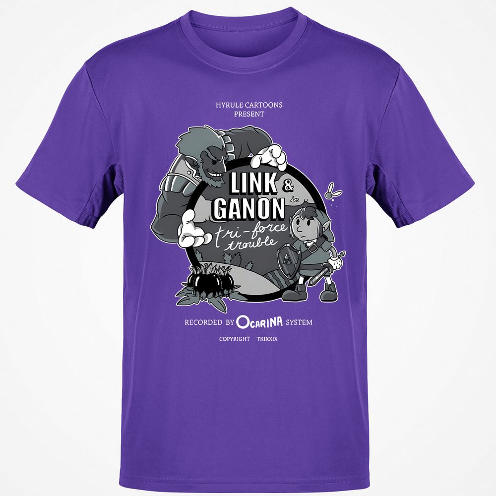 Classic Unisex T-Shirt - B3EWQ525 - Purple - 9