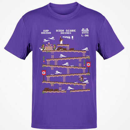 Classic Unisex T-Shirt - JJYJMZCC - Purple - 9