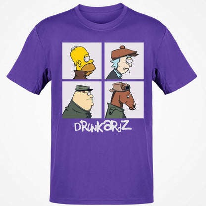 Classic Unisex T-Shirt - H4WGPXDU - Purple - 9
