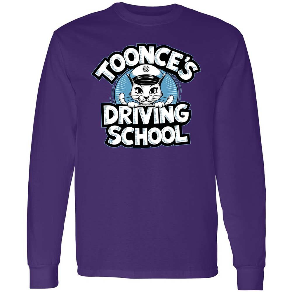 Long Sleeve T-Shirt - DE7PMRQS - Purple - 9