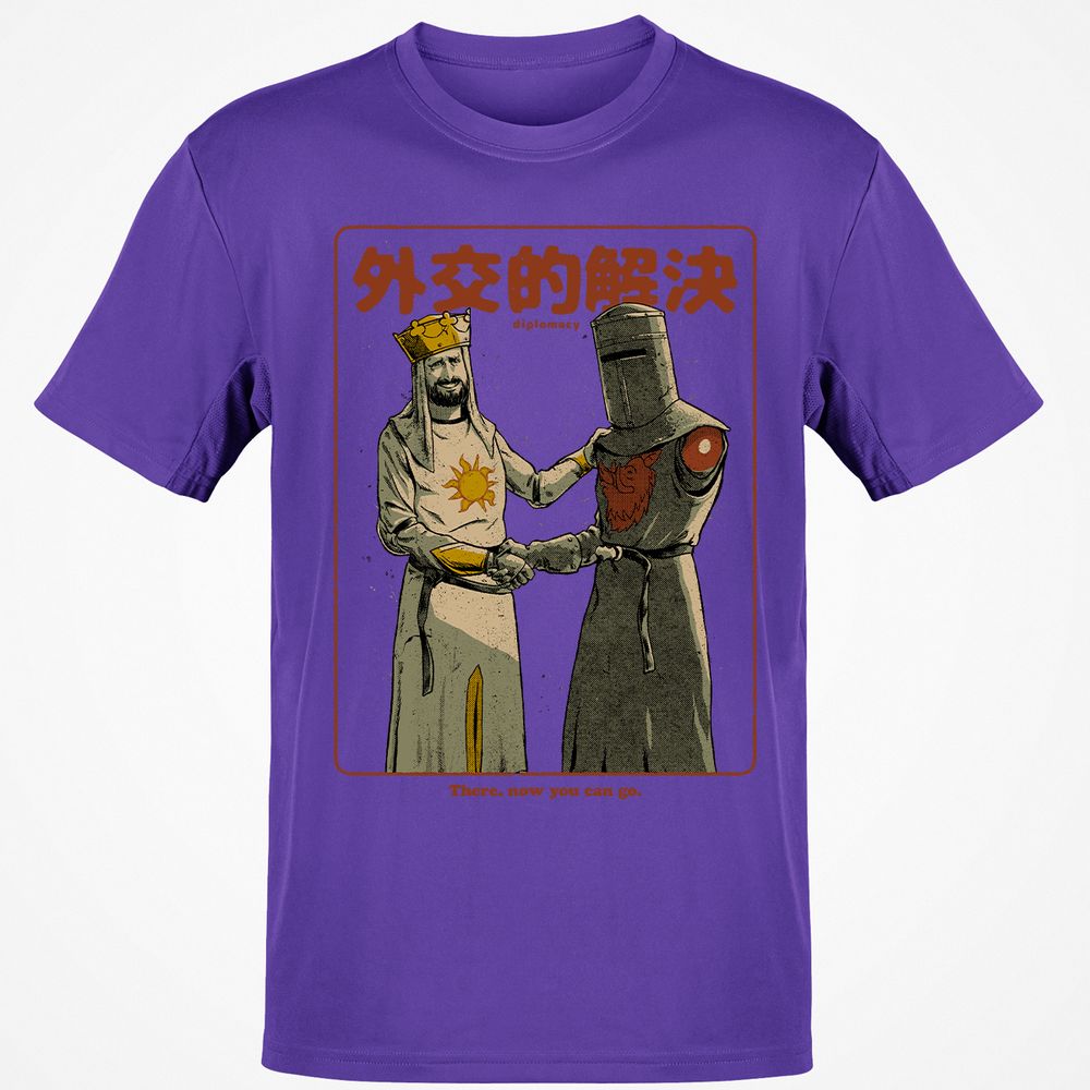 Classic Unisex T-Shirt - U5AAF6JG - Purple - 9