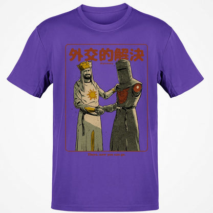 Classic Unisex T-Shirt - U5AAF6JG - Purple - 9