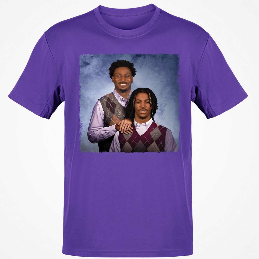 Classic Unisex T-Shirt - N552GC7Y - Purple - 9