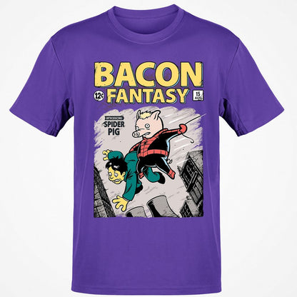 Classic Unisex T-Shirt - F5BKP6DD - Purple - 9
