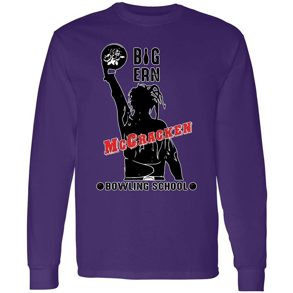 Long Sleeve T-Shirt - TJFBV1XD - Purple - 9