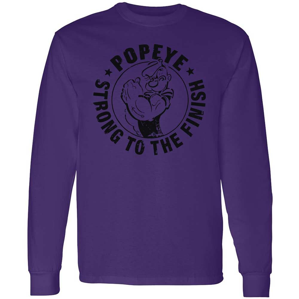 Long Sleeve T-Shirt - 53PCX4ZN - Purple - 9